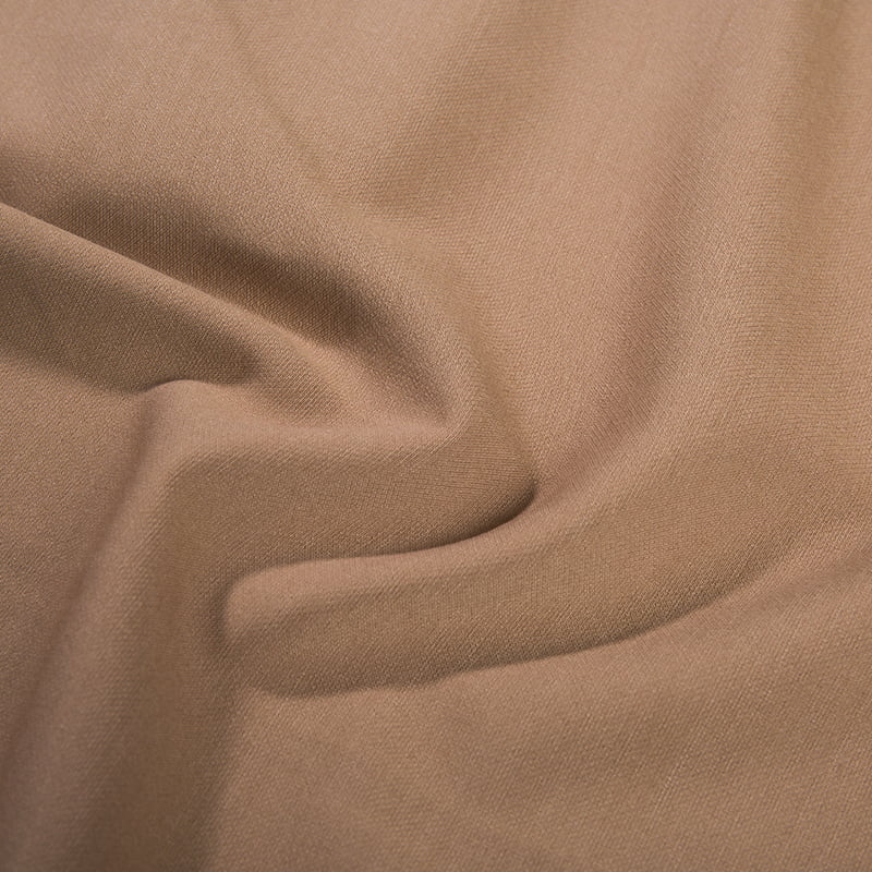 FX55874 Mjuk handkänslan vanlig färgad polyester rayon 4 -vägs stretch ull passande tyg